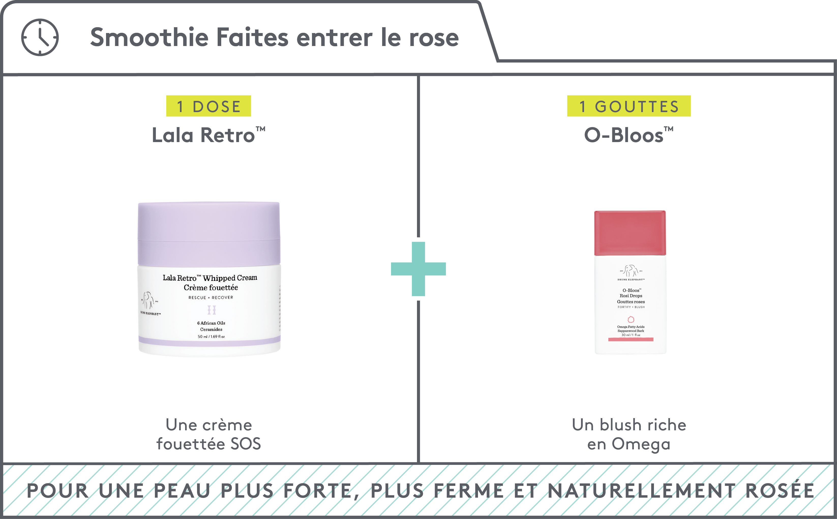 Smoothie « Faites entrer le rose »