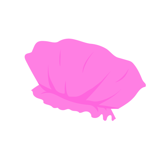 Illustration d’une charlotte rose