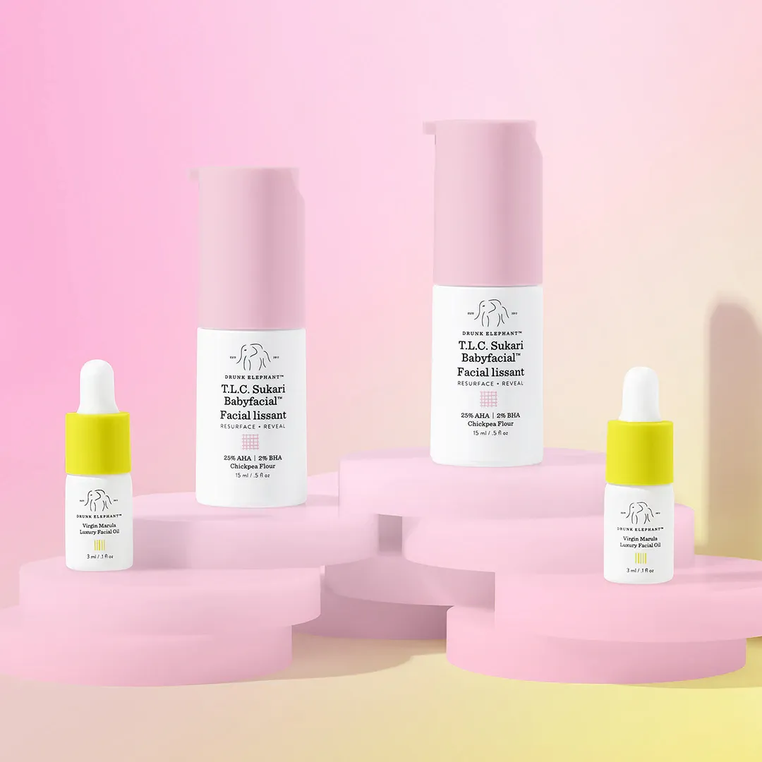 T.L.C. Sukari Babyfacial&trade; Soin lissant visage - Format voyage, 