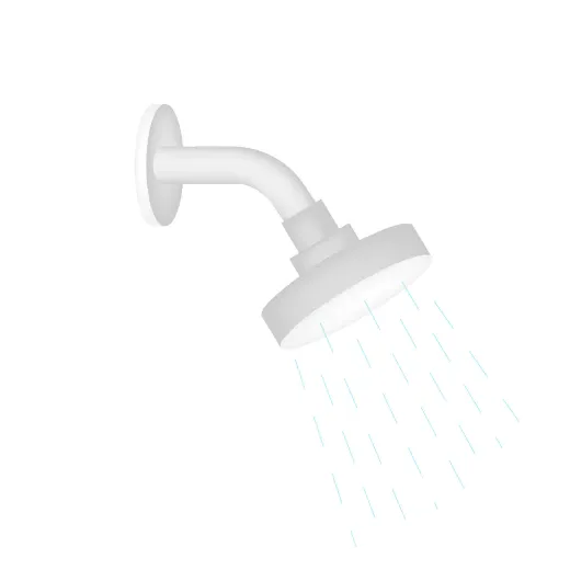 illustration d’un pommeau de douche