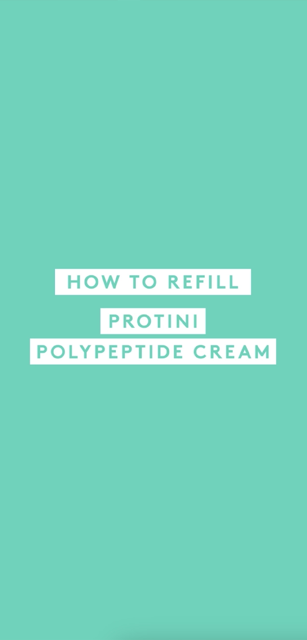  Video describing how to use Protini refill. Copy overlay: 