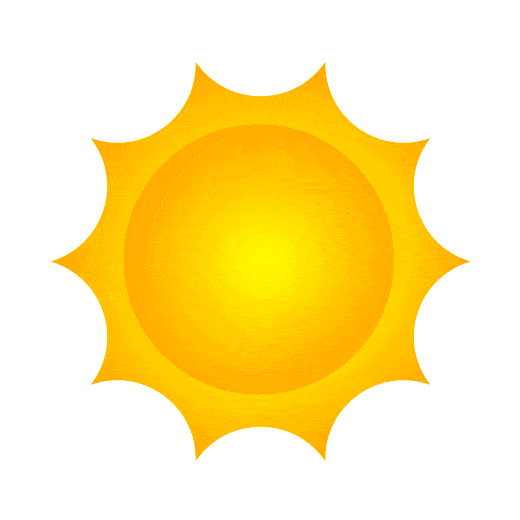 Illustration d’un soleil stylisé en train de tourner dans le sens horaire puis antihoraire