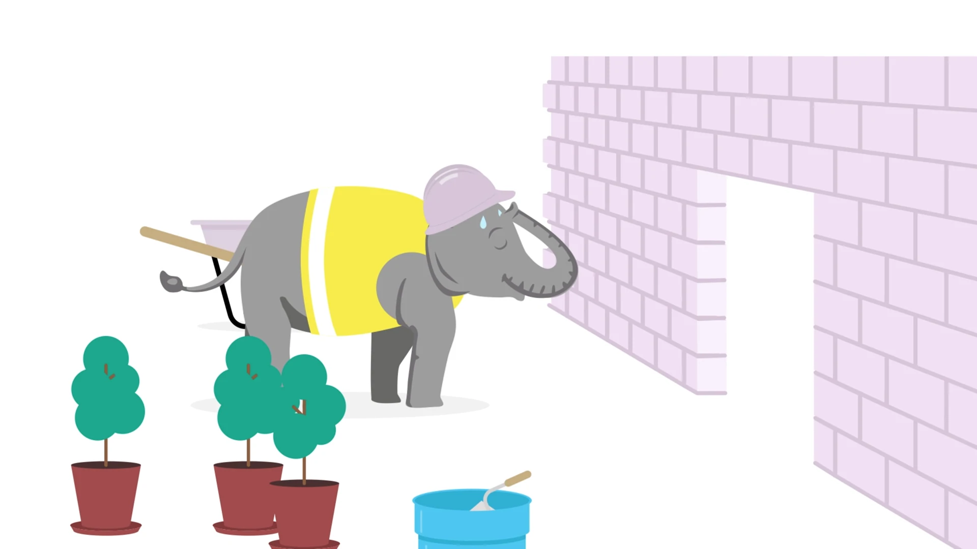 vidéo d’Ellie de Drunk Elephant en train de construire une brique rose 
