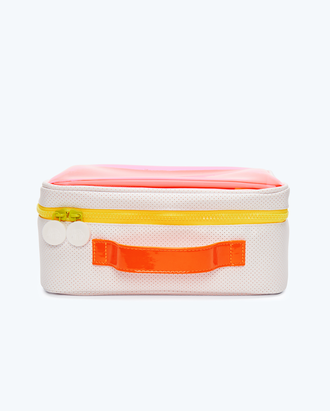 La trousse de toilette transparente