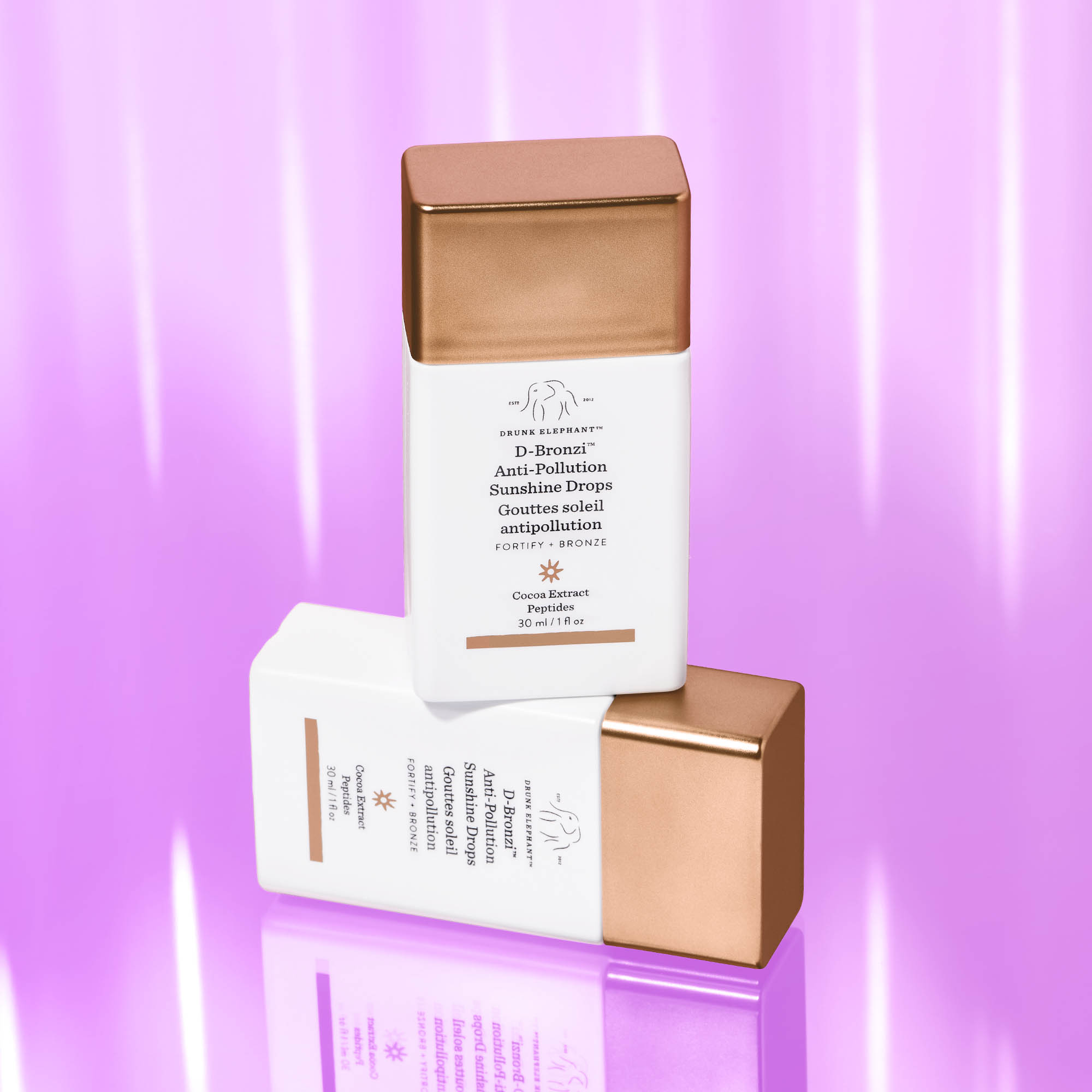 D-Bronzi&trade; Gouttes soleil antipollution, 