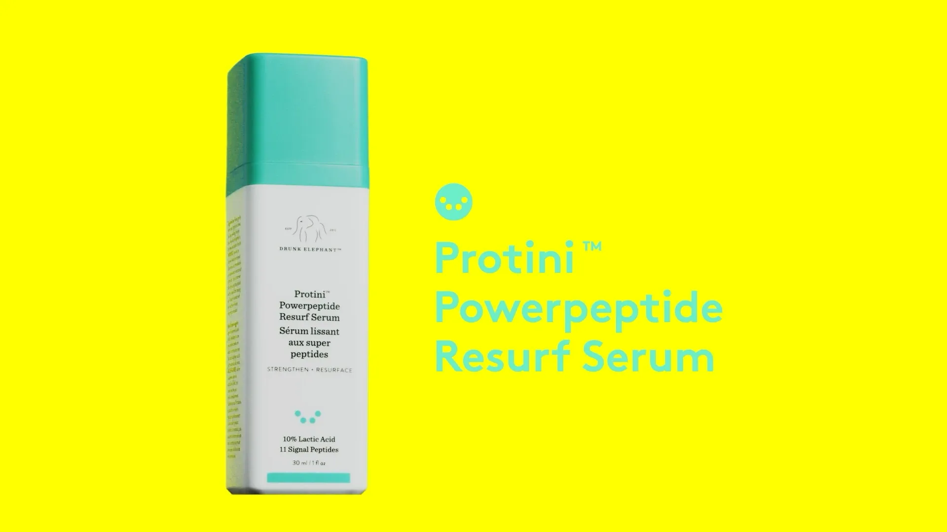 Vidéo expliquant comment utiliser Protini Sérum polypeptide resurfaçant