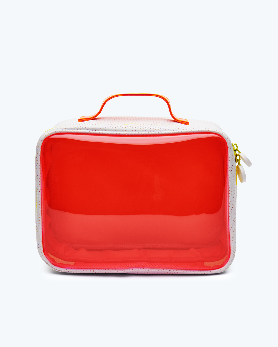 La trousse de toilette transparente