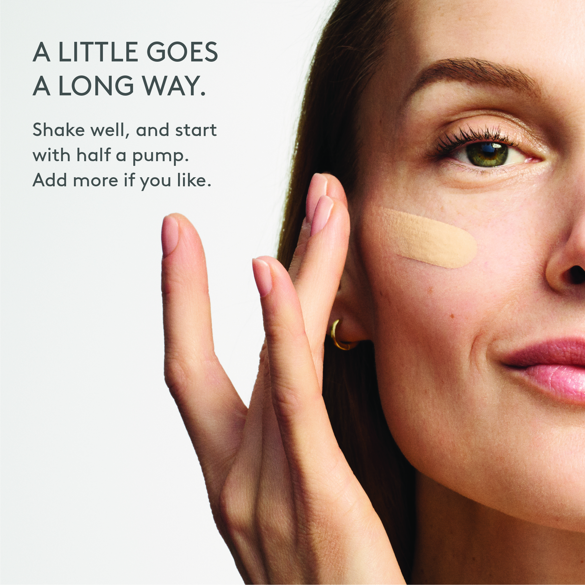 Kamo Triple-Peptide&trade; Gouttes de teint, Tr&egrave;s clair 2C